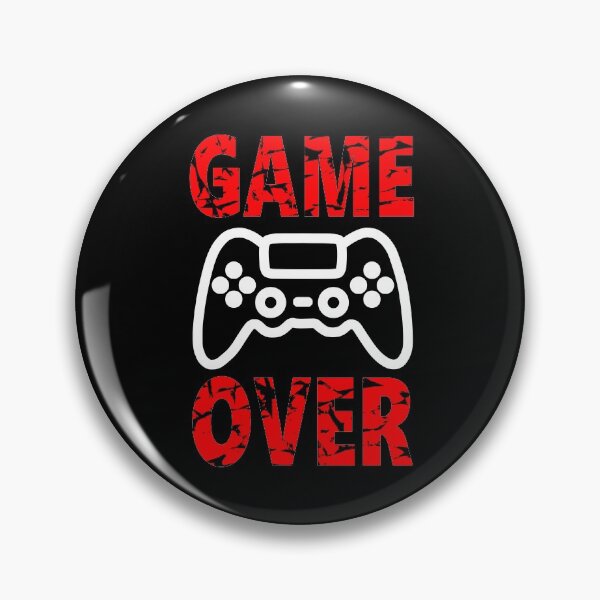 Item preview, Game Over - Red designed and sold by ShumShumShop.