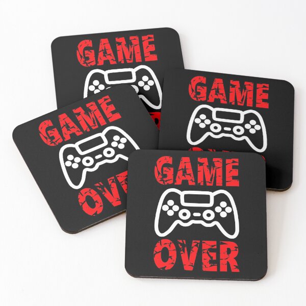 Item preview, Game Over - Red designed and sold by ShumShumShop.