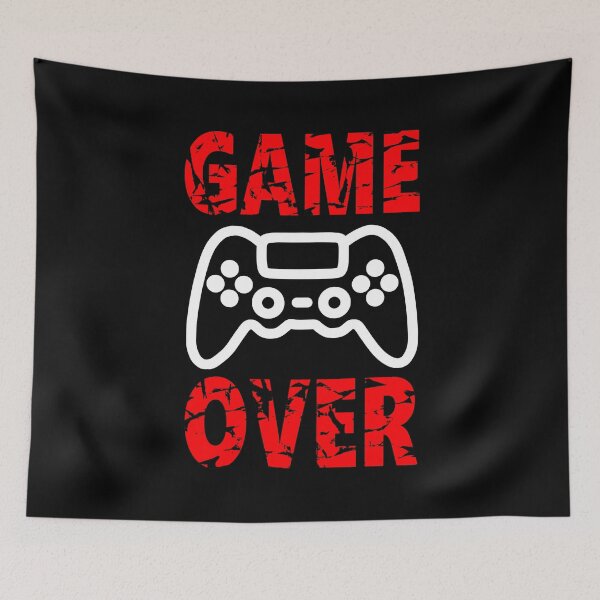 Item preview, Game Over - Red designed and sold by ShumShumShop.
