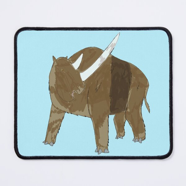 Item preview, Woolly Rhino Winter designed and sold by FossilRecordGNS.