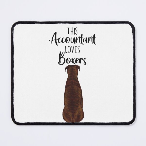 Item preview, This Accountant Loves Boxers | Red Brindle  designed and sold by Little Fuzz Shop.