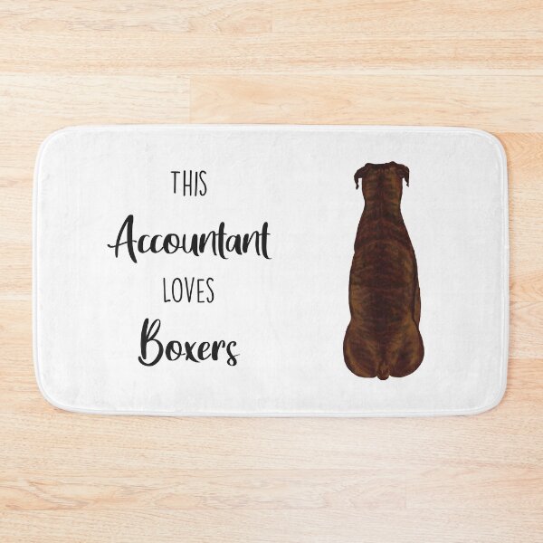 Item preview, This Accountant Loves Boxers | Red Brindle  designed and sold by Little Fuzz Shop.