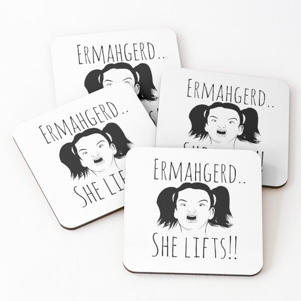 Item preview, She lifts weights  designed and sold by Tim Addison.