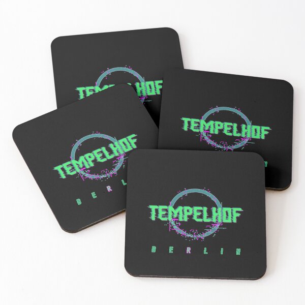 Item preview, Tempelhof, Berlin - Neon Green Glitch designed and sold by Chubuter.