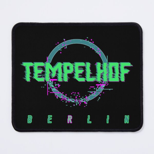 Item preview, Tempelhof, Berlin - Neon Green Glitch designed and sold by Chubuter.