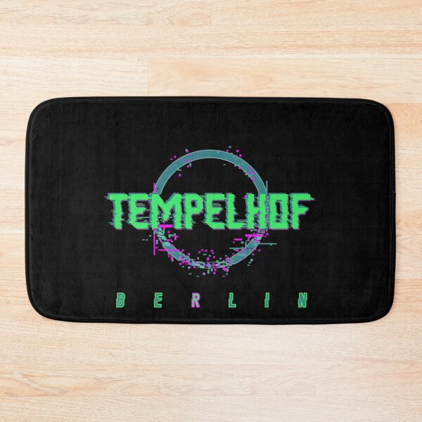 Item preview, Tempelhof, Berlin - Neon Green Glitch designed and sold by Chubuter.