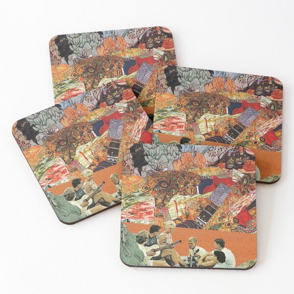 Item preview, Family Camping Trip with Abstract Psychedelic Scenery designed and sold by Baelei Pierce.