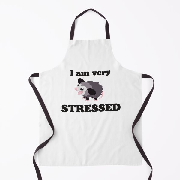 Item preview, cute opossum is very stressed designed and sold by Lindsey Sheets.