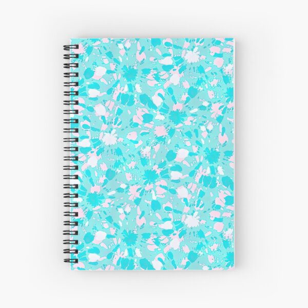 Norris Nuts Pink Tie Diye Pattern | Norris Pattern Spiral Notebook