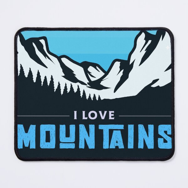 Item preview, I Love Mountains Sunset designed and sold by Timegraf.