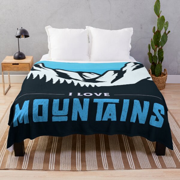 Item preview, I Love Mountains Sunset designed and sold by Timegraf.