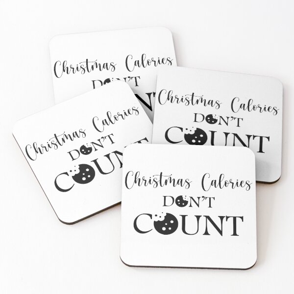 Item preview, Christmas Calories Don't Count designed and sold by shotofash.