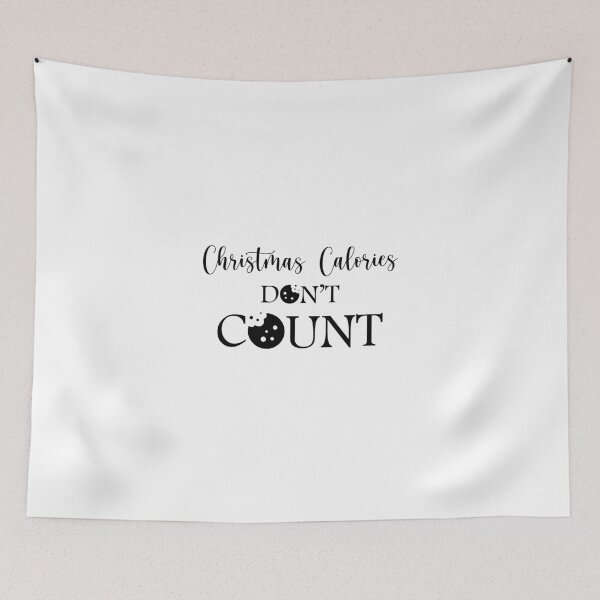 Item preview, Christmas Calories Don't Count designed and sold by shotofash.