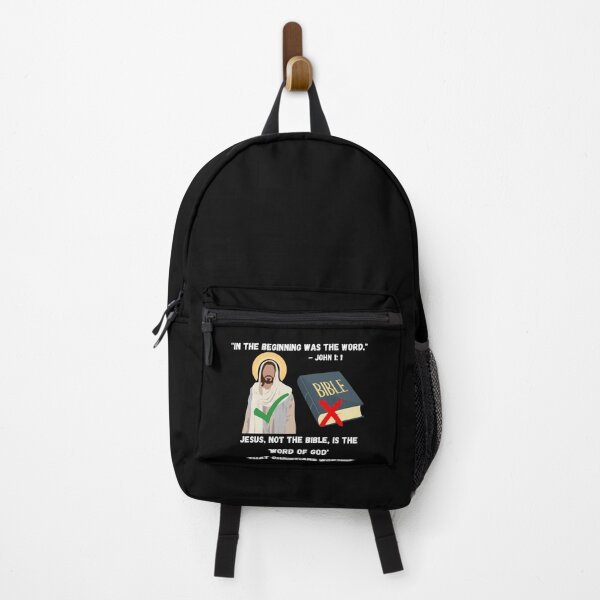 Item preview, Worship Jesus, not the Bible  designed and sold by CheekyGrace.