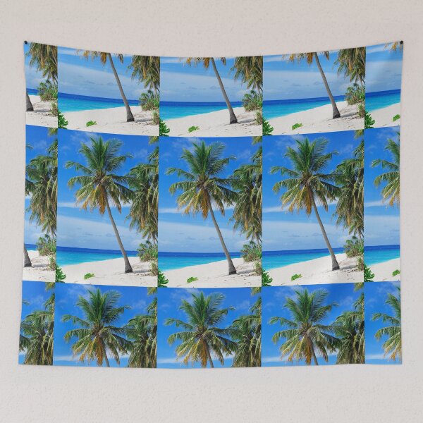 Item preview, Tropical Summer Palm Tree Beach designed and sold by newburyboutique.