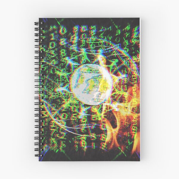 Item preview,  Harddrive guts on fire designed and sold by SoWavyByrd1.