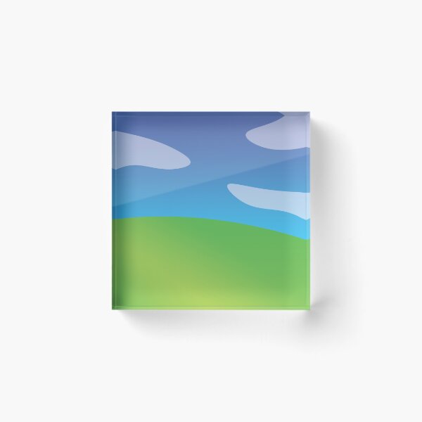 Item preview, Windows Bliss Simplified / Gradient Art Background / Computer Programmer Geek Merch Gift designed and sold by Aetha.