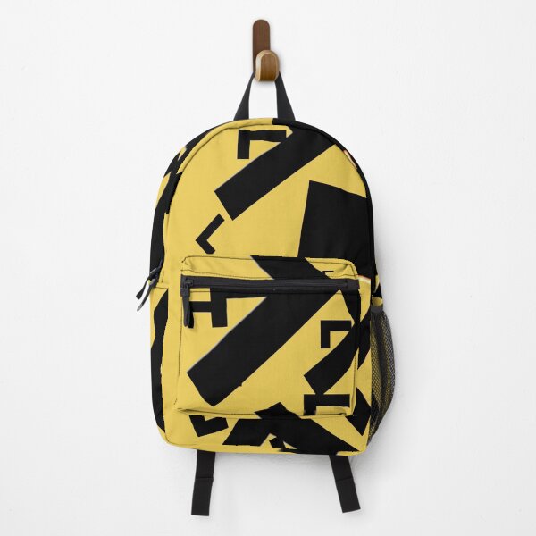 Item preview, Geometric abstract black on yellow background designed and sold by regiaart.