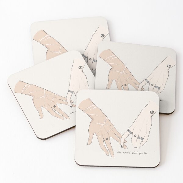 Item preview, Wolfstar hands (atyd quote) designed and sold by ArtsyOlea.