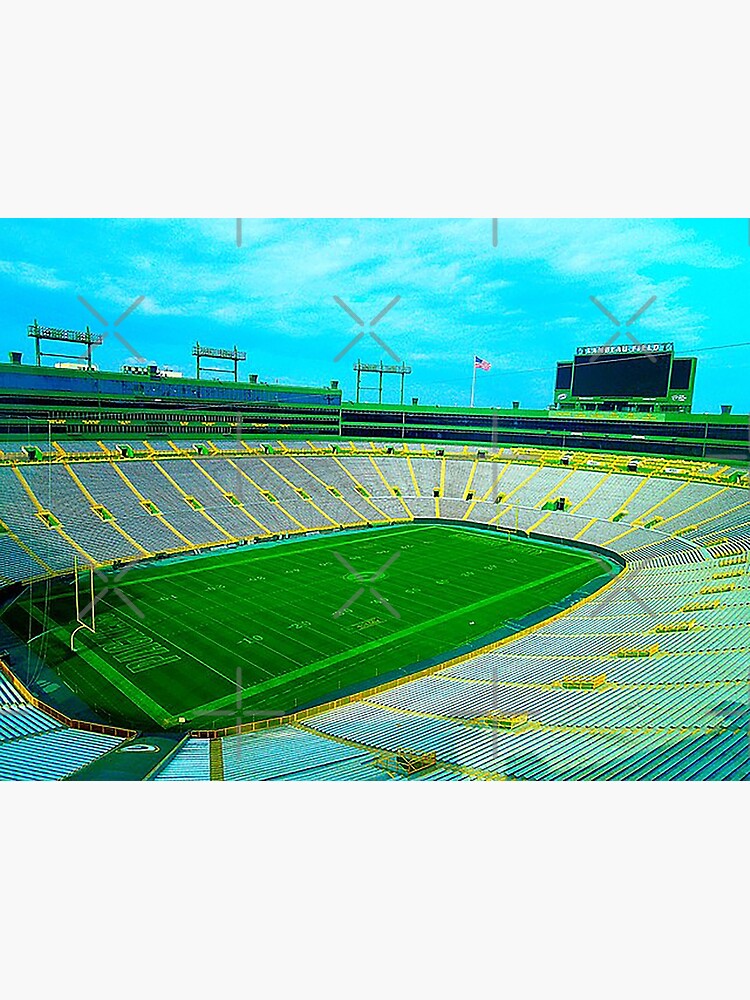 Green Bay Packers Stadium Canvas Prints Lambeau Field Stadium Wall