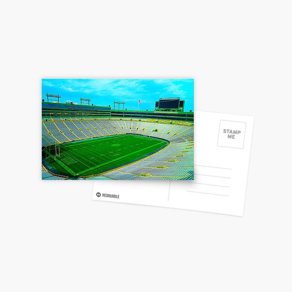 Vintage Color Photo Postcard Green Bay Packer's New City Stadium - Lambeau  Field