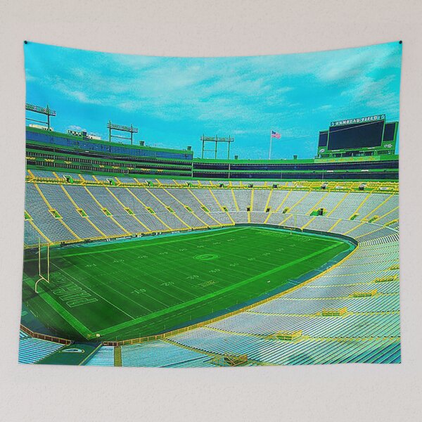 Item preview, Lambeau Field, Green Bay Wisconsin, Old Stadiums, Football Stadiums, bleachers designed and sold by Nostrathomas66.