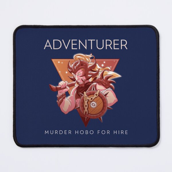 Item preview, Adventurer, Murder Hobo for Hire   designed and sold by claytondaviest.