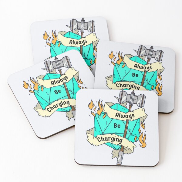 Item preview, Always Be Charging   designed and sold by claytondaviest.