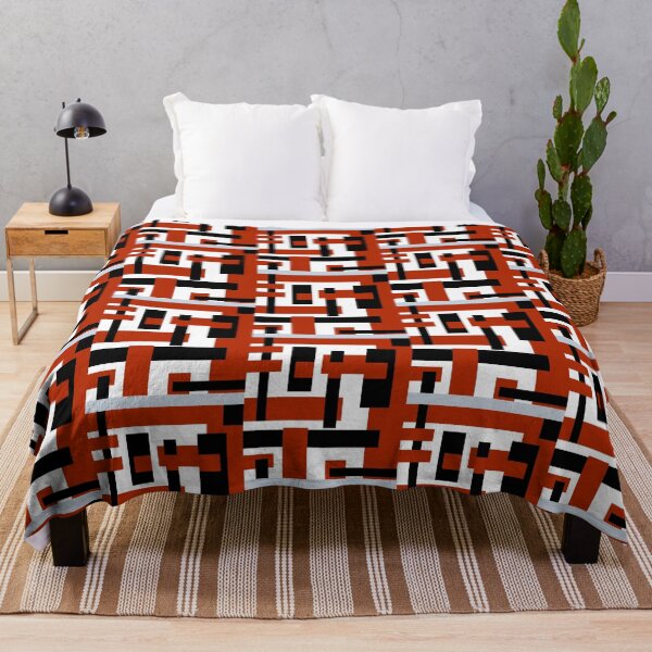 Item preview, chaos of black and orange lines designed and sold by claytondaviest.