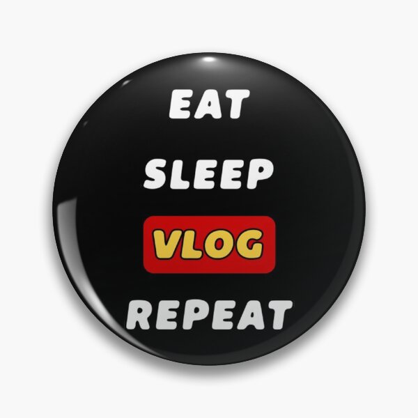 Item preview, Vlogger T-ShirtEAT SLEEP VLOG REPEAT - VLOGGER designed and sold by EbanAdien.