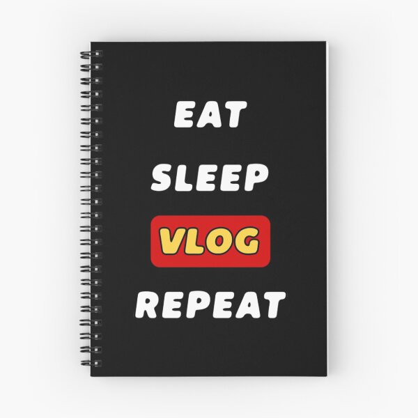 Item preview, Vlogger T-ShirtEAT SLEEP VLOG REPEAT - VLOGGER designed and sold by EbanAdien.