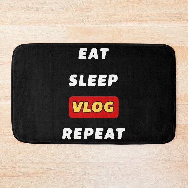 Item preview, Vlogger T-ShirtEAT SLEEP VLOG REPEAT - VLOGGER designed and sold by EbanAdien.