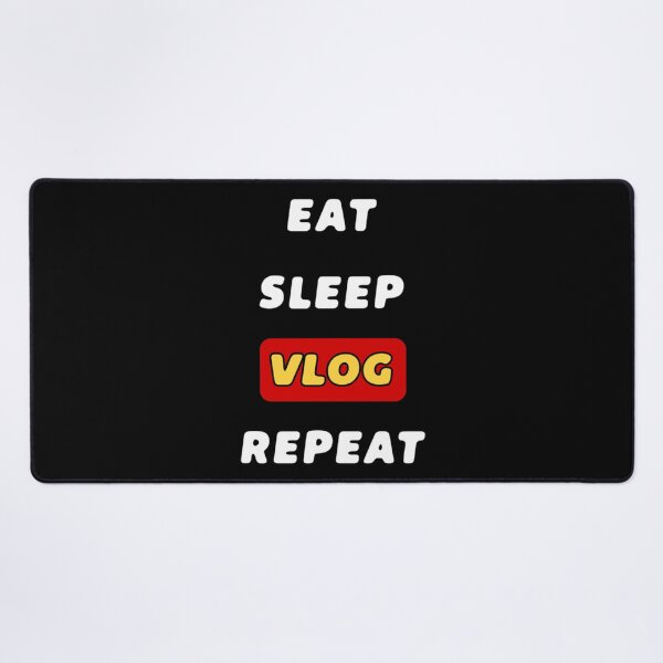 Item preview, Vlogger T-ShirtEAT SLEEP VLOG REPEAT - VLOGGER designed and sold by EbanAdien.