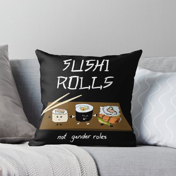 Item preview, Sushi Rolls not Gender Roles designed and sold by MyThingNow.
