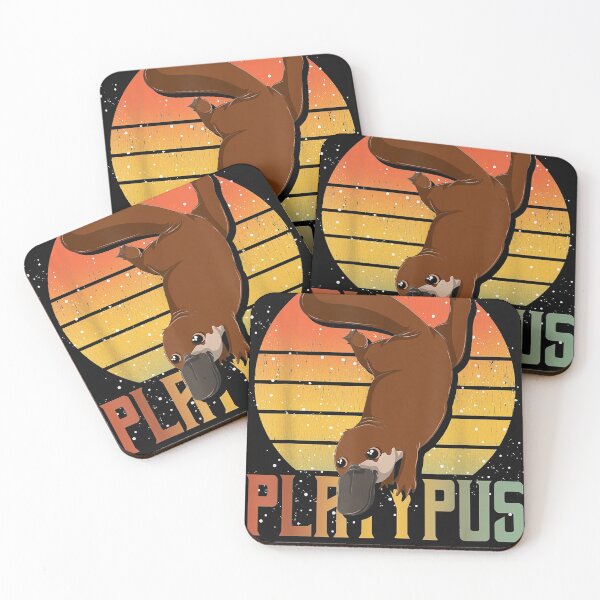 Item preview, Retro Aussie Zoo Animal Australian Animal Platypus designed and sold by JosephLeee.