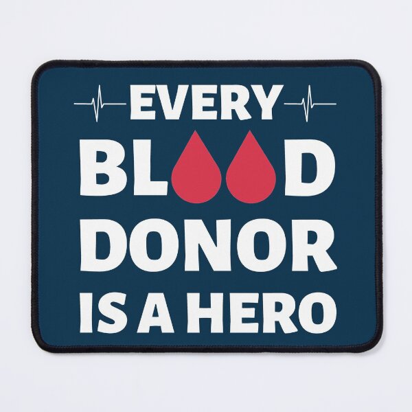 Item preview, Every Blood Donor Is A Hero designed and sold by GoaTeeGram.