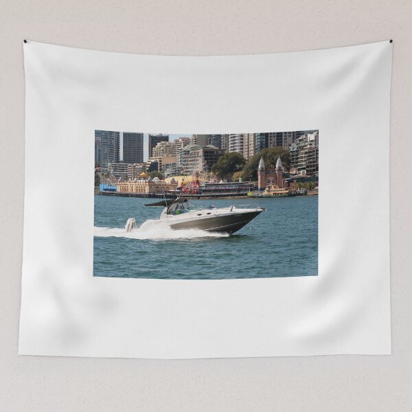 Item preview, Powerboat on Sydney Harbour, Australia designed and sold by FranWest.