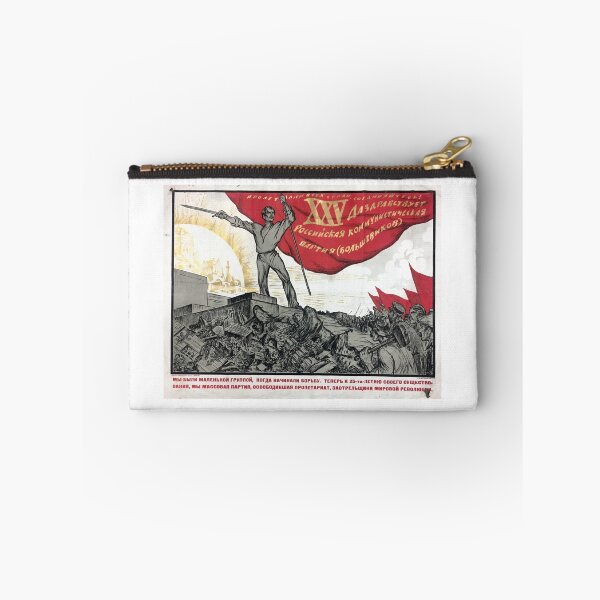 Item preview, Vintage Soviet Union Bolshevik Propaganda Poster designed and sold by Posterize ANZ.