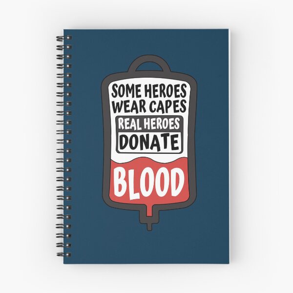 Item preview, Some heroes wear capes real heroes donate blood designed and sold by GoaTeeGram.