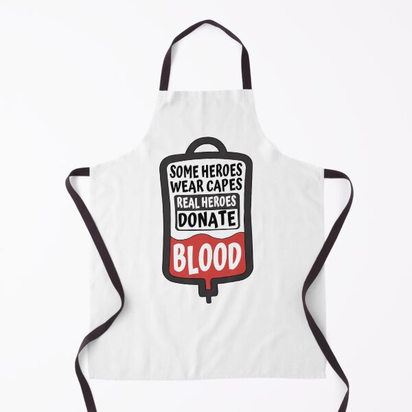 Item preview, Some heroes wear capes real heroes donate blood designed and sold by GoaTeeGram.