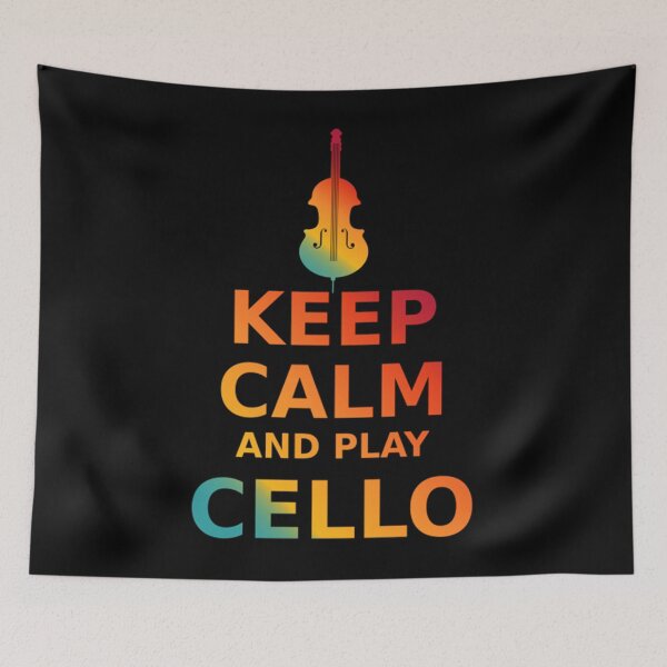 Item preview, Cello T-ShirtKeep Calm And Play Cello Funny  designed and sold by EbanAdien.