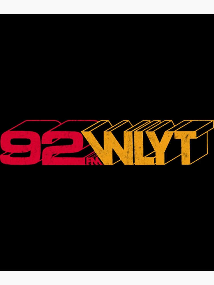 Póster «Camiseta de la estación de radio 92.3 FM de Cleveland Ohio