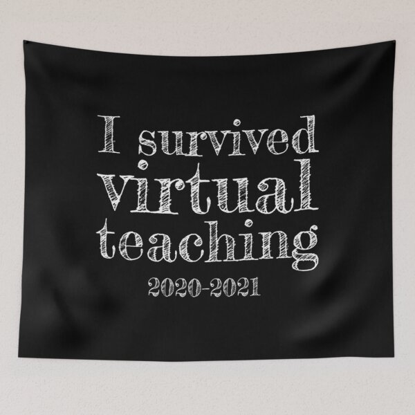 Item preview, School T-ShirtI survived virtual teaching designed and sold by EbanAdien.