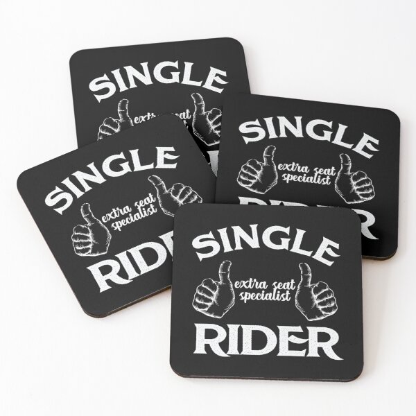 Item preview, Theme Parks T-ShirtSingle Rider designed and sold by EbanAdien.