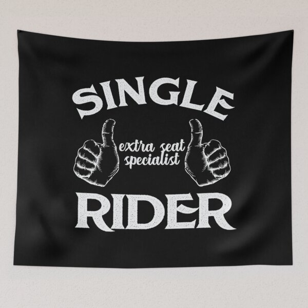 Item preview, Theme Parks T-ShirtSingle Rider designed and sold by EbanAdien.