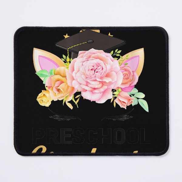 Item preview, Cute Happy Preschool Graduate 2021 Floral Unicorn Graduation  designed and sold by sheliaconle.