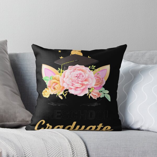 Item preview, Cute Happy Preschool Graduate 2021 Floral Unicorn Graduation designed and sold by sheliaconle.