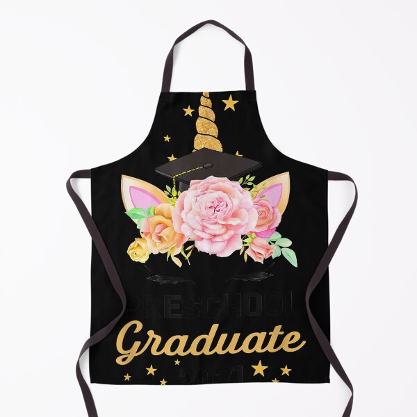 Item preview, Cute Happy Preschool Graduate 2021 Floral Unicorn Graduation  designed and sold by sheliaconle.