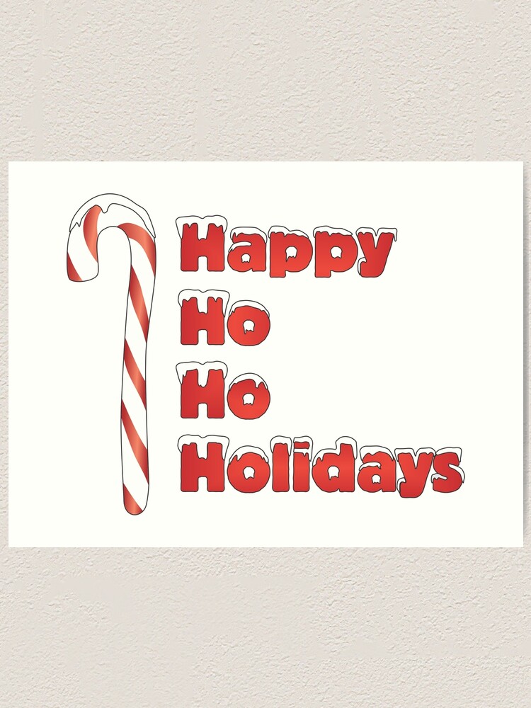 Drawstring Backpack Holiday Stick Candy Canes Rucksack