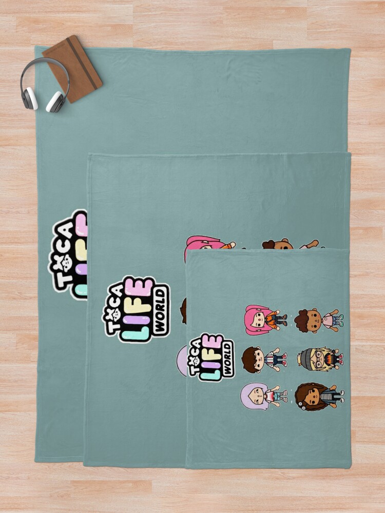 Toca Boca Toca Boca 2021 Toca Life World Throw Blanket By Tremblayss Redbubble 1198